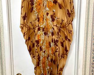 Vinatge pleated caftan