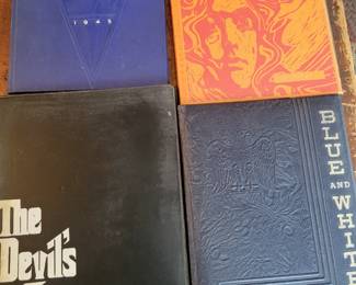 Vintage yearbooks