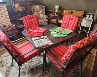Patio table & chairs