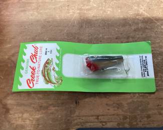 Club Creek vintage fishing plug