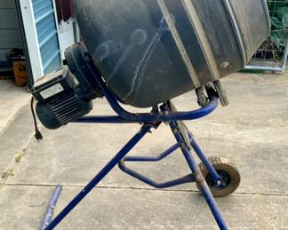 KOBALT Mdl #043206 1/2 HP Cement Mixer