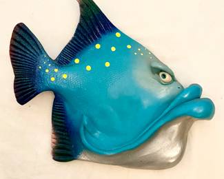 Mike Quinn Vintage “Fish with an Attitude”. Large Angel Fish