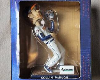 Houston Astros ‘Take It Back’ Collin McHugh "Dodging" Bobblehead.
(2019)Astros & A’s with MvHugh dodging a direct line ball hit by Kendrys Morales