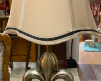 StyleCraft Home Collection Fluer-De-Lis Table Lamp