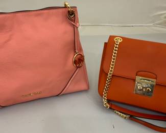 MICHAEL KORS Nicole Leather Shoulder Tote Bag & Michael Kors Sloan Editor Shoulder Bag