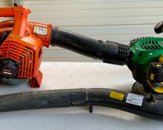 Gas Handheld Leaf Blowers: Weedeater Fb25 25cc Gas Blower and a Have something to trade?
Trade Now
Echo PB-2520 170 MPH 453 CFM 25.4 cc Gas 2-Stroke Handheld Leaf Blower