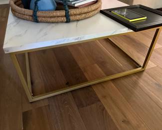 Marble topped table