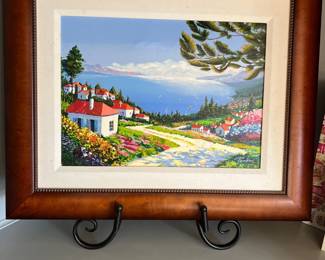 Seaside painting