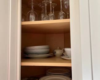 Dishes; stemware