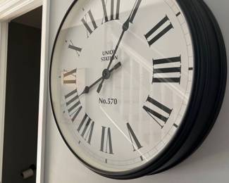 Union station wall clock