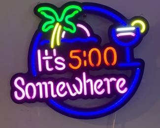 Neon sign
