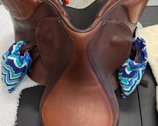Equestrian Leather Saddle