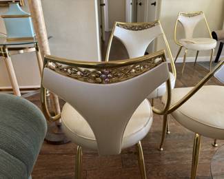 Mid century retro chairs, set of 9. Buy set or individually