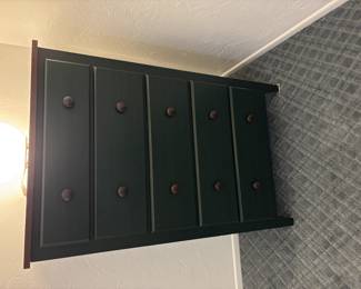 2 forest green bureaus, never used.