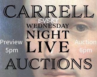 Live Estate Auctions every Wednesday Evening!
