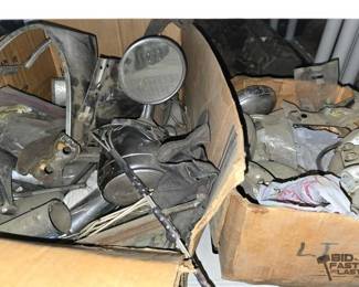 2612  Headlights, Mirrors, Trim Pieces, 