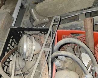 2148  Headlights, Pump, Visors, Trim and Misc Car Parts 