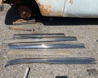 664  5 Chrome Trim Pieces 