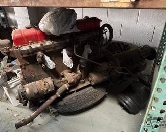 2074  Inline 6 Engine with Transmission 