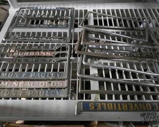 2600  11 License Plate Frames 