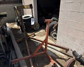 4518  Engine Hoist and Engine Stand 