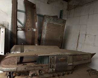 2092  DeSoto Dash, Ford Model A Hood, Fuel Tank, DeSoto Valence 