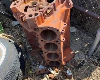 482 Engine Block and Transmission