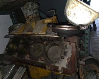 2150  V8 Engine with Parts 