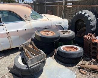 484 Tires And Drip Pans