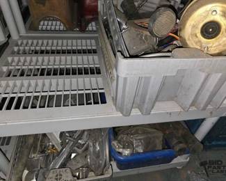 2724  Mirrors, Spacers, Door Handles, Starters, Chrome Trim 