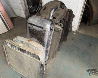 2306  8 Radiators, 1 Gas Tank, 1 Air Cleaner Cover 