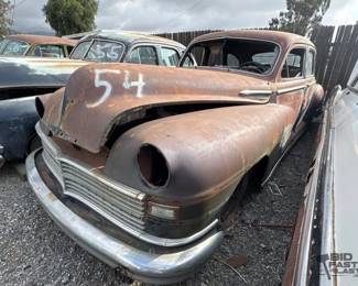 54  40s Chrysler Windsor 4 door 