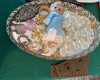 Kewpie, lustres, jewelry