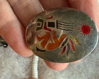 Native brooch