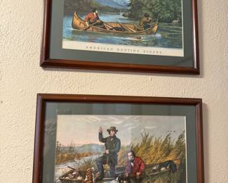 Currier & Ives engravings