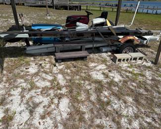 Trailer, mower, oars