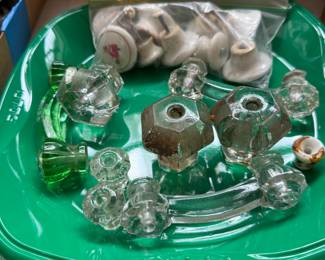 Vtg and antique knobs
