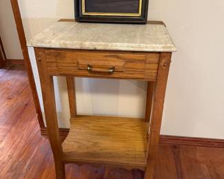 Wash stand, old frame