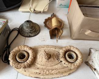 Antique light fixtures