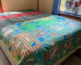 Quilt map of USA , another duvet southwest item