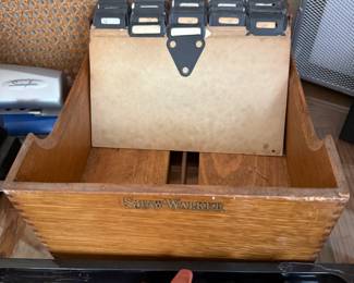 Old file box