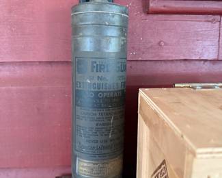 Old Fire-gun fire extinguisher