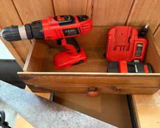 Drill with battery