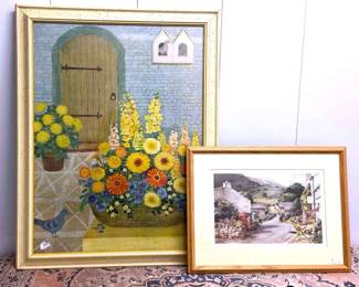 Pretty Country Art Prints, One Signed Numbered