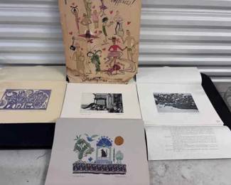 Hooper Chambray Everly Bros. Prints Offset Lithographs