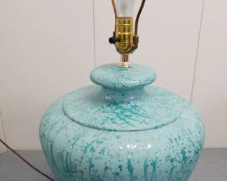 Splatter Glazed Lamps
