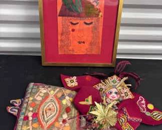 Lori Hornell Hat Lady Barbara Ryan Whimsical Art