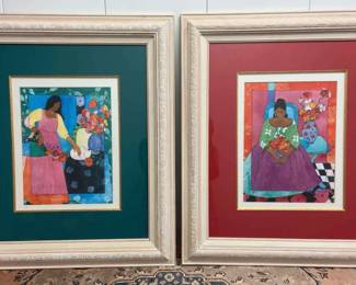 Complementary Prints By Julie Armstrong Vance