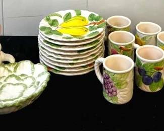 Adorable Ceramic Fruit Dish Set