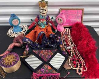 Hippie Vibe Figurines, Beads, Decor